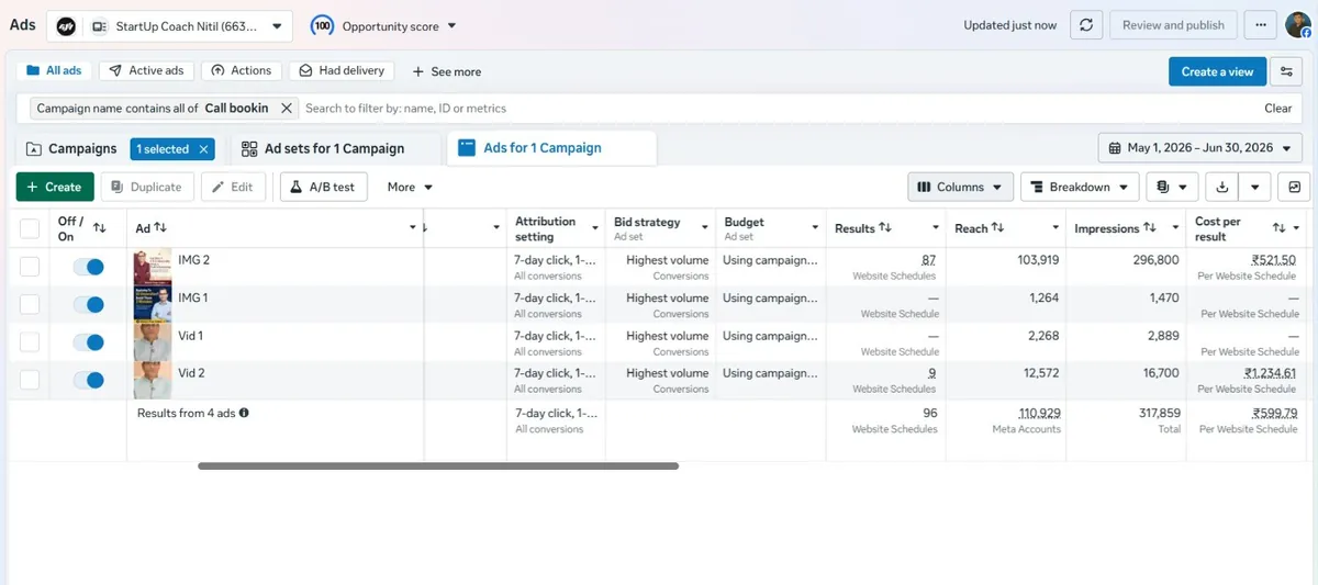 Meta Ads Manager