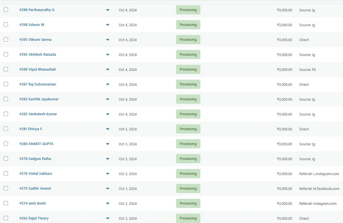 Revenue Dashboard