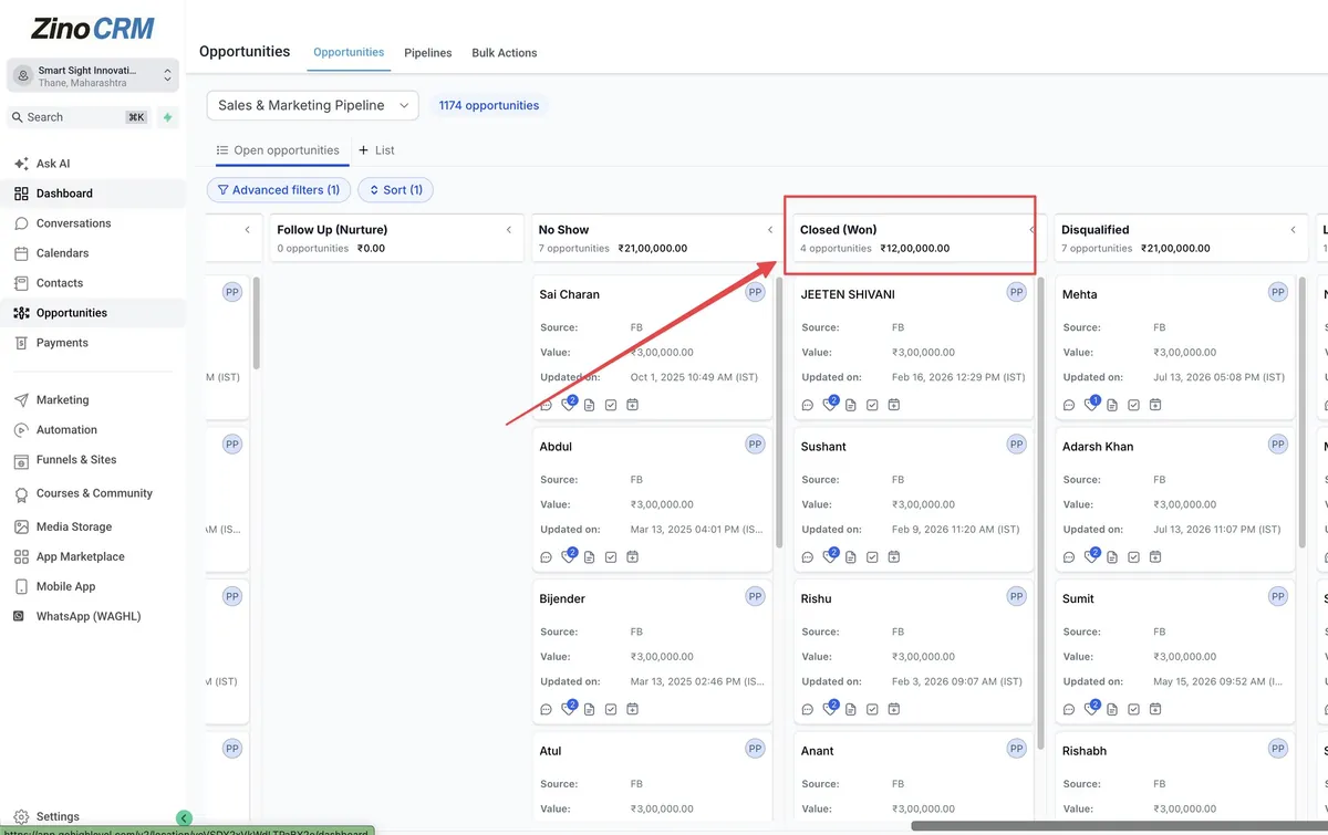 Revenue Dashboard