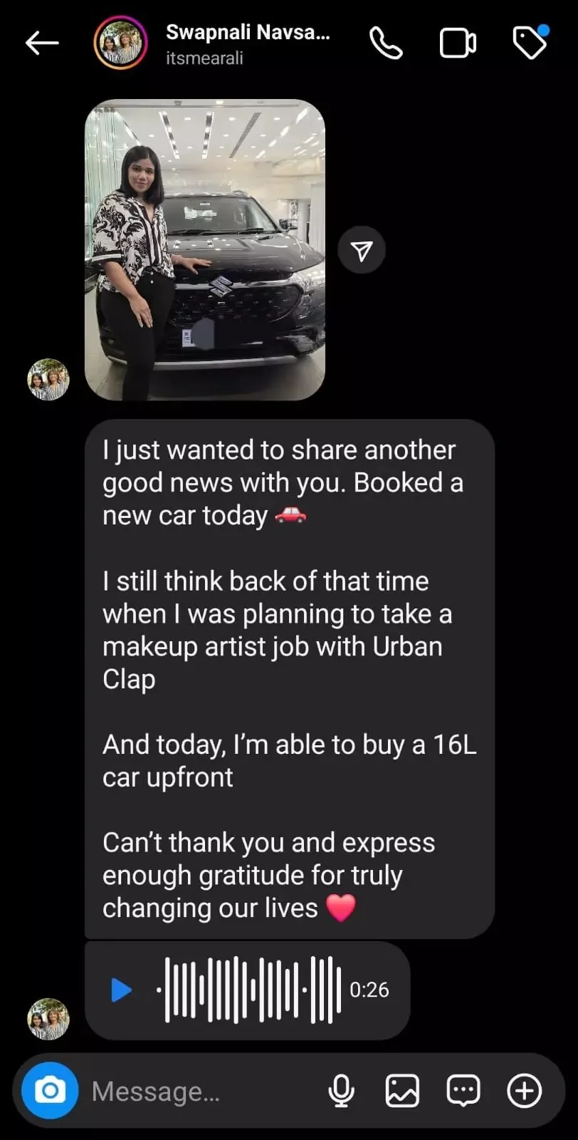 Client Testimonial